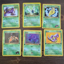 Vtg Pokemon Card Lot WOTC First Edition Various Condition Some Rough! OBO! - Image 5