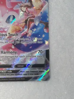 Pokemon Sylveon VMAX TCG Full Art Rare Card TG15/TG30 Brilliant Stars - Image 4