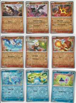 Pokemon SV STELLAR CROWN - 123 Card Lot - Holo / Reverse Holo - No Duplicates - Image 4