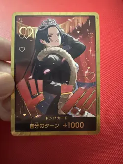 Boa Hancock Gold DON!! EB03 Heroines Edition One Piece Japanese Card NM - Image 1