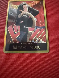 Boa Hancock Gold DON!! EB03 Heroines Edition One Piece Japanese Card NM - Image 5