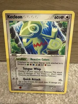 Kecleon 37/92 Pokemon Card - Ex Legend Maker Uncommon LP - Image 1