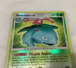 2007 Pokemon/Nintendo Secret Wonders Venusaur Lv 51 Hp 130 #20/132 Holo Card - Image 2