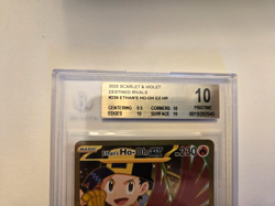 BGS 10 Pristine Destined Rivals Ethan's Ho-Oh EX Hyper Rare Card 239/182 - Image 2