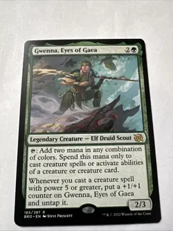 MTG Gwenna, Eyes of Gaea The Brothers' War 185/287 Foil Rare - Image 1