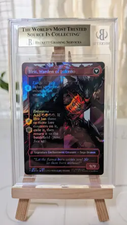 BGS 10 Clive, Ifrit's Dominant (Borderless Surge Foil) Final Fantasy -MTG - Image 2