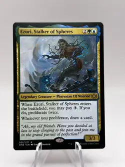 Ezuri, Stalker of Spheres 201/271 Phyrexia: All Will Be One ONE MTG NM - Image 1