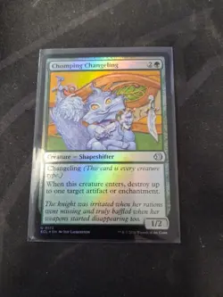 MTG - Chomping Changeling - Foil - ECL 0172 Lorwyn Eclipsed Magic the Gathering - Image 1