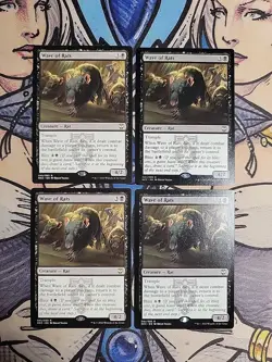 4x Wave of Rats NM/M NCC MTG Magic - Image 1