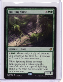 Splitting Slime 072 Conspiracy Take the Crown MTG LP - Image 1