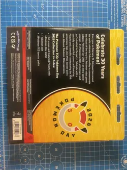 Pokemon TCG Pokemon Day 2026 30th Anniversary Sealed Pack Booster Promo Pikachu - Image 3