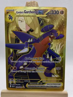 Cynthia's Garchomp ex - 241/182 - Pokemon Destined Rivals Hyper Rare NM - Image 1