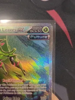 2024 Pokemon Scarlet Violet Temporal Forces Iron Leaves ex 203/162 NM-M - Image 5