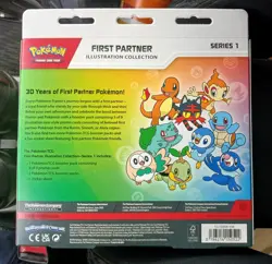 Pokemon TCG: First Partner Illustration Collection Series 1 Factory Sealed Box - Image 2