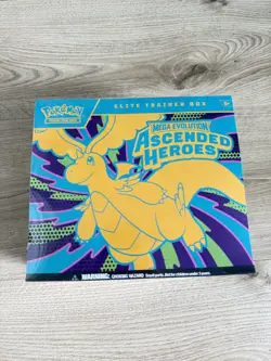 Pokemon Mega Evolutions Ascended Heroes (ASC) Elite Trainer Box ETB SHIPS NOW - Image 1