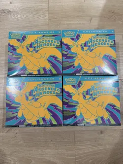 4x Pokemon Mega Evolutions Ascended Heroes (ASC) Elite Trainer Box ETB SHIPS NOW - Image 1