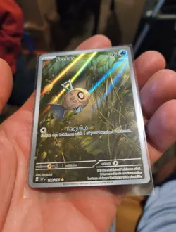 Pokemon TCG Feebas 198/191 Illustration Rare Full Art Holo Surging Sparks NM - Image 2