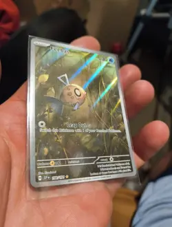 Pokemon TCG Feebas 198/191 Illustration Rare Full Art Holo Surging Sparks NM - Image 3