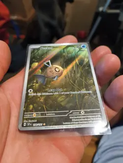 Pokemon TCG Feebas 198/191 Illustration Rare Full Art Holo Surging Sparks NM - Image 4