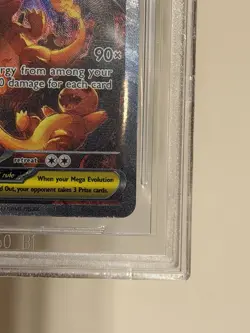 Pokemon TCG Mega Charizard X ex #125 Phantasmal Flames Holo | Beckett BGS MINT 9 - Image 5