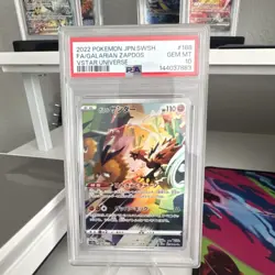 Pokemon Galarian Zapdos Holo S12a Vstar Universe 188/172 PSA 10 Japanese - Image 1