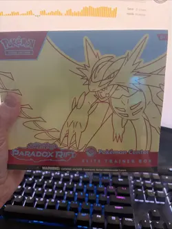 Pokemon TCG: Scarlet & Violet Paradox Rift Elite Trainer Box Pokemon Center 820650854163 - Image 1