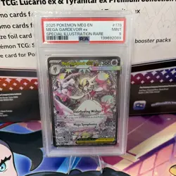 2025 POKEMON MEG EN-MEGA EVOLUTION #178 MEGA GARDEVOIR EX PSA 9 - Image 1