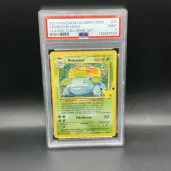 Venusaur # 15/102 | Pokemon TCG - 2021 Celebrations | PSA 9 Mint - Image 3