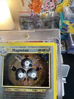 Pokemon TCG Magneton 10/64 Neo Revelation Holo - Image 4