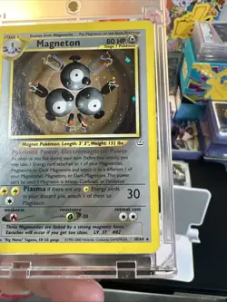 Pokemon TCG Magneton 10/64 Neo Revelation Holo - Image 5