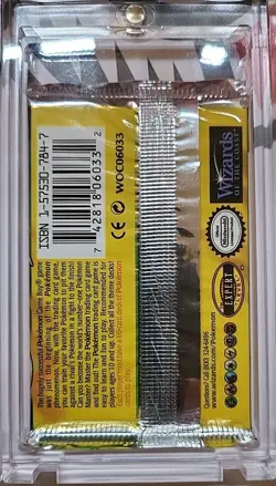 Pokemon Unlimited Base Set Booster Pack 21.0g CHARIZARD Art Short Crimp🔥 - Image 2