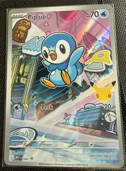 Pokemon Piplup: Mega Evolutions Promo 042 - Image 1