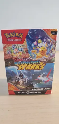 Pokemon TCG: Surging Sparks Booster Bundle (SEALED - 6 Booster Packs) - Image 4