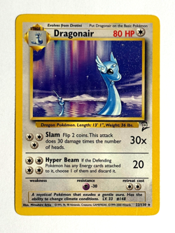 Pokemon TCG Dragonair 22/130 Unlimited Rare Base Set 2 - Image 1
