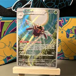 Pokemon TCG Ninjask 137/132 Me01: Mega Evolution 80 HP Rare Stage 1 Holo - Image 1