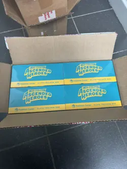 x4 Pokemon TCG: Ascended Heroes Pokemon Center ETB 🔥 OPEN CASE - NO TEARS ✅ - Image 1