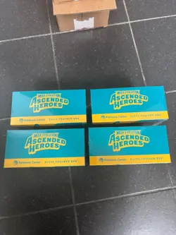 x4 Pokemon TCG: Ascended Heroes Pokemon Center ETB 🔥 OPEN CASE - NO TEARS ✅ - Image 3