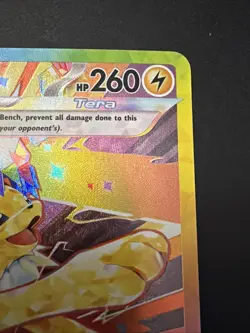 Pokemon Jolteon ex 153/131 Prismatic Evolutions Holo SIR 260 HP Flashing Spear - Image 3