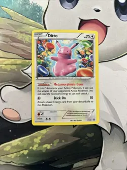 Ditto - XY40 - Pokemon TCG - BLACK STAR HOLO RARE PROMO - LP - Image 1