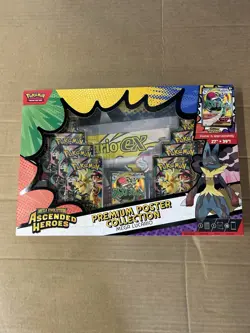 Pokemon Ascended Heroes TCG Premium Poster Collection Case of 6 New Sealed - Image 3
