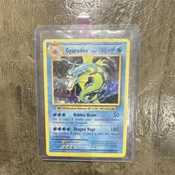 Pokemon TCG Gyarados Holo Rare Evolutions 34/108 - Image 1