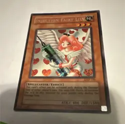 Konami Yu-Gi-Oh! Injection Fairy Lily LOD-100 Legacy of Darkness Foil Secret Ra… - Image 1