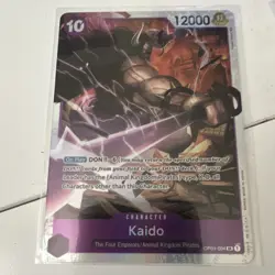One Piece Kaido OP01-094 Romance Dawn SR Foil Character 12000 Namco - Image 1