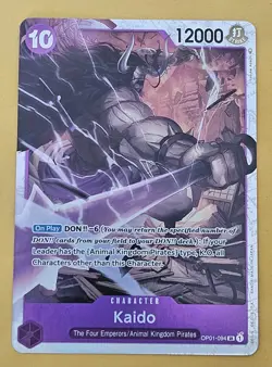 One Piece TCG Kaido OP01-094 Super Rare English Near Mint - Image 1