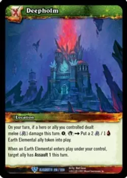 Deepholm - War of the Elements - World of Warcraft TCG - Image 1