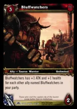 Bluffwatchers - Through the Dark Portal - World of Warcraft TCG - Image 1