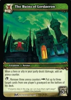 The Ruins of Lordaeron - Blood Of Gladiators - World of Warcraft TCG - Image 1