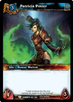 Patricia Potter - War of the Elements - World of Warcraft TCG - Image 1