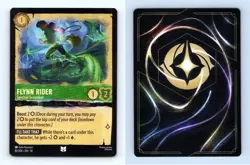 Flynn Rider #81/204 Disney Lorcana Whispers In The Well 2025 Uncommon Foil TCG - Image 1