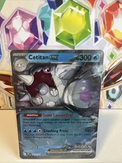 Cetitan ex 065/182 Double Rare - Pokemon TCG Destined Rivals NM - Image 1